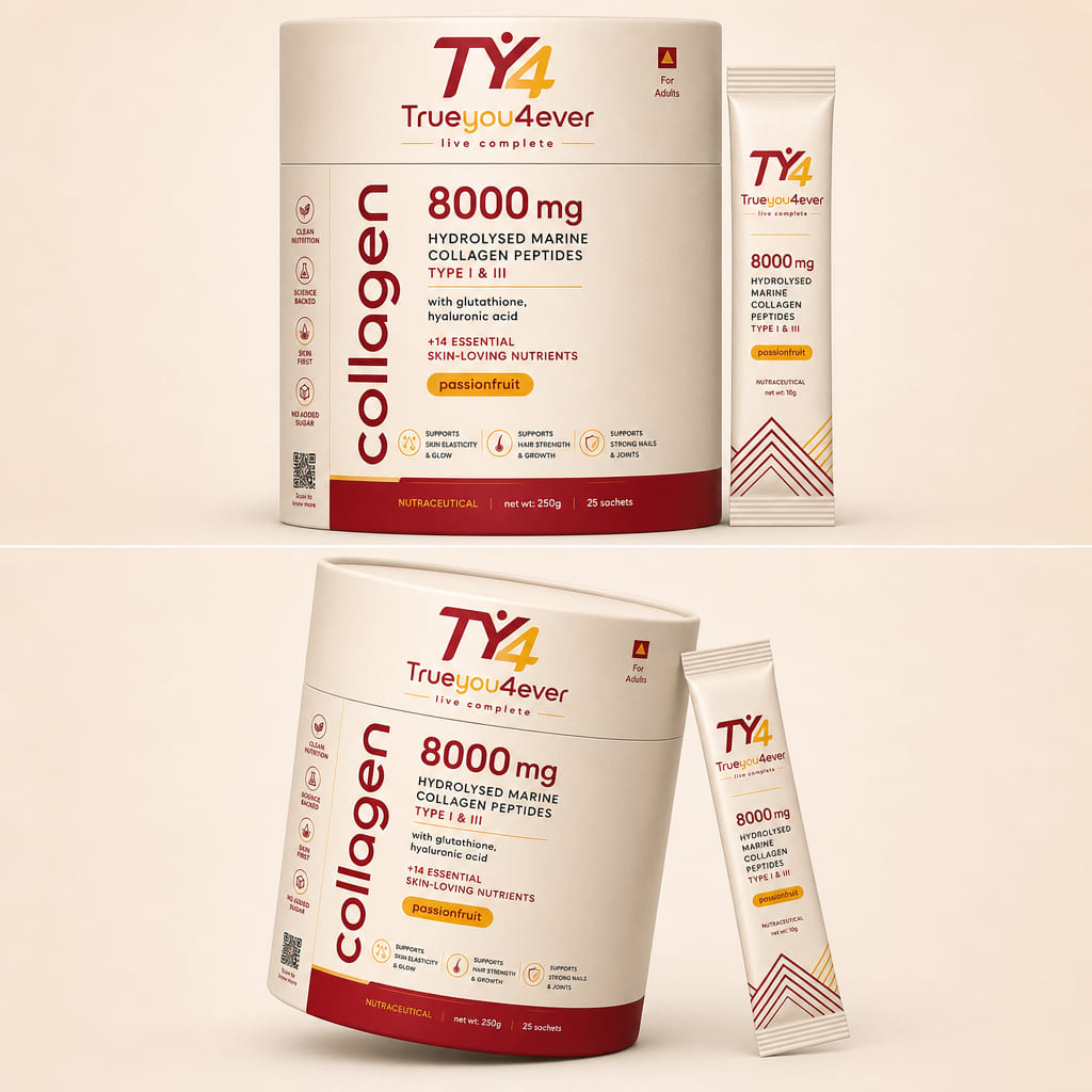 TrueYou4Ever Collagen |  Unflavoured Marine Collagen Peptides